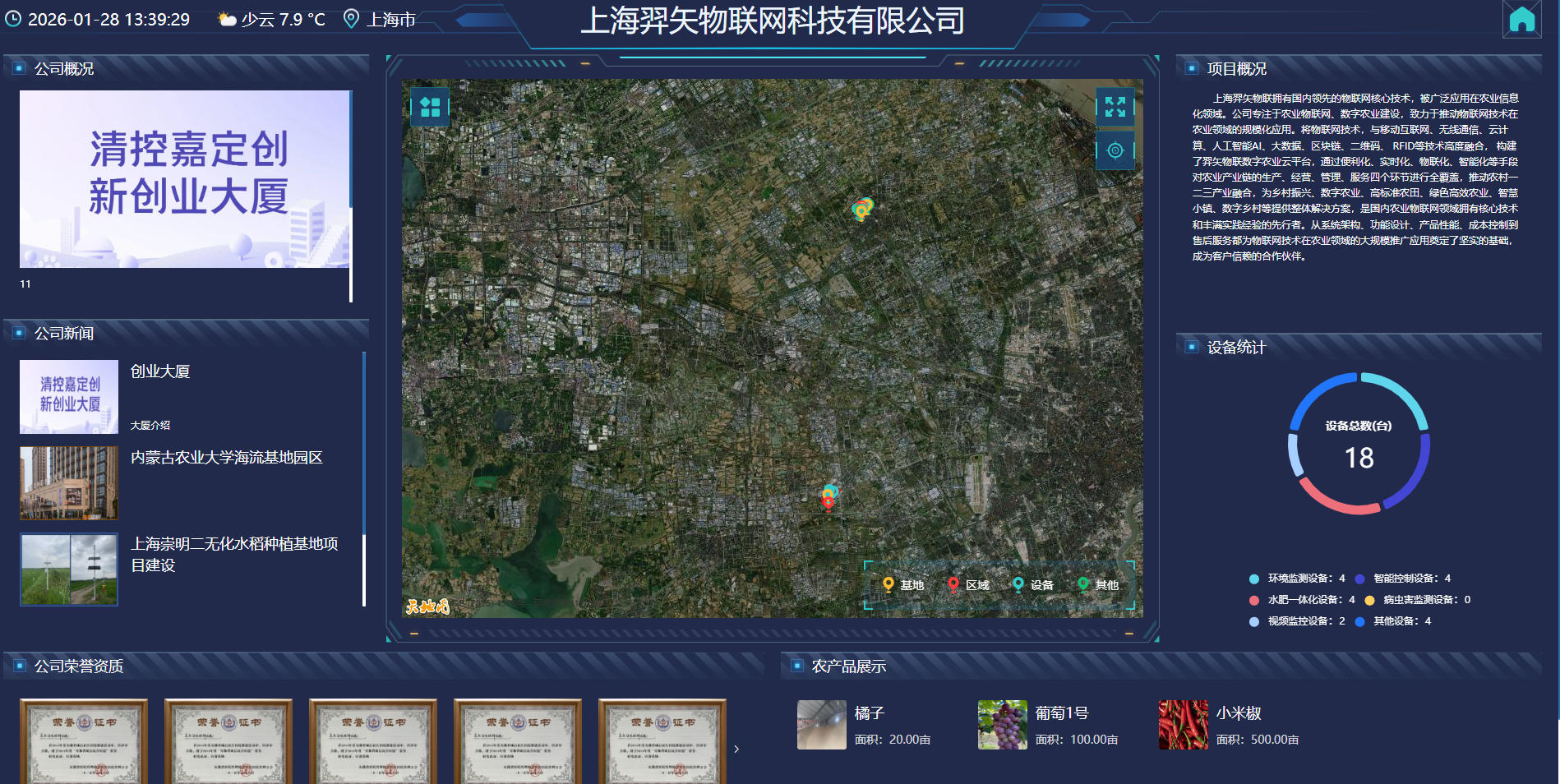 智慧农业物联网平台-web端